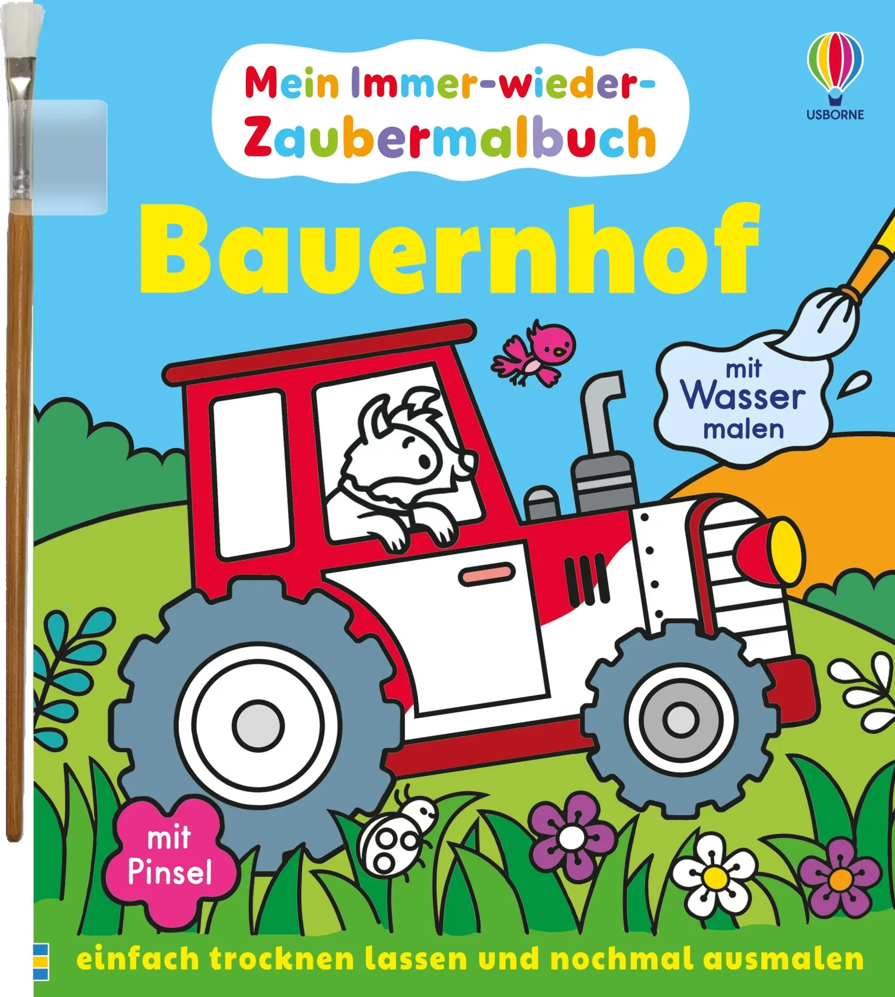 Cover: 9781035706259 | Mein Immer-wieder-Zaubermalbuch: Bauernhof | Kate Nolan | Buch | 12 S.