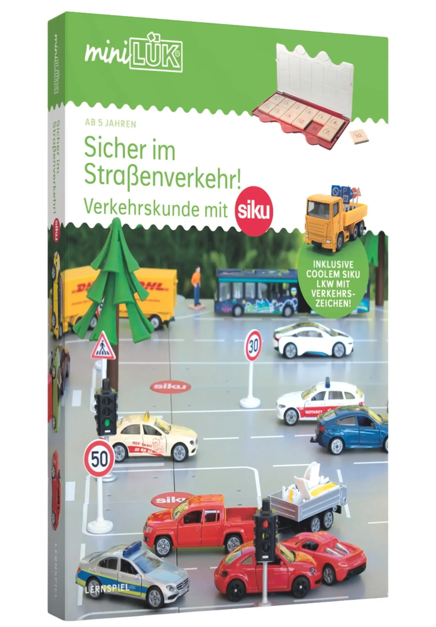 Cover: 9783072446259 | miniLÜK-Set. Vorschule/ 1. Klasse: Die siku Verkehrsschule | Box