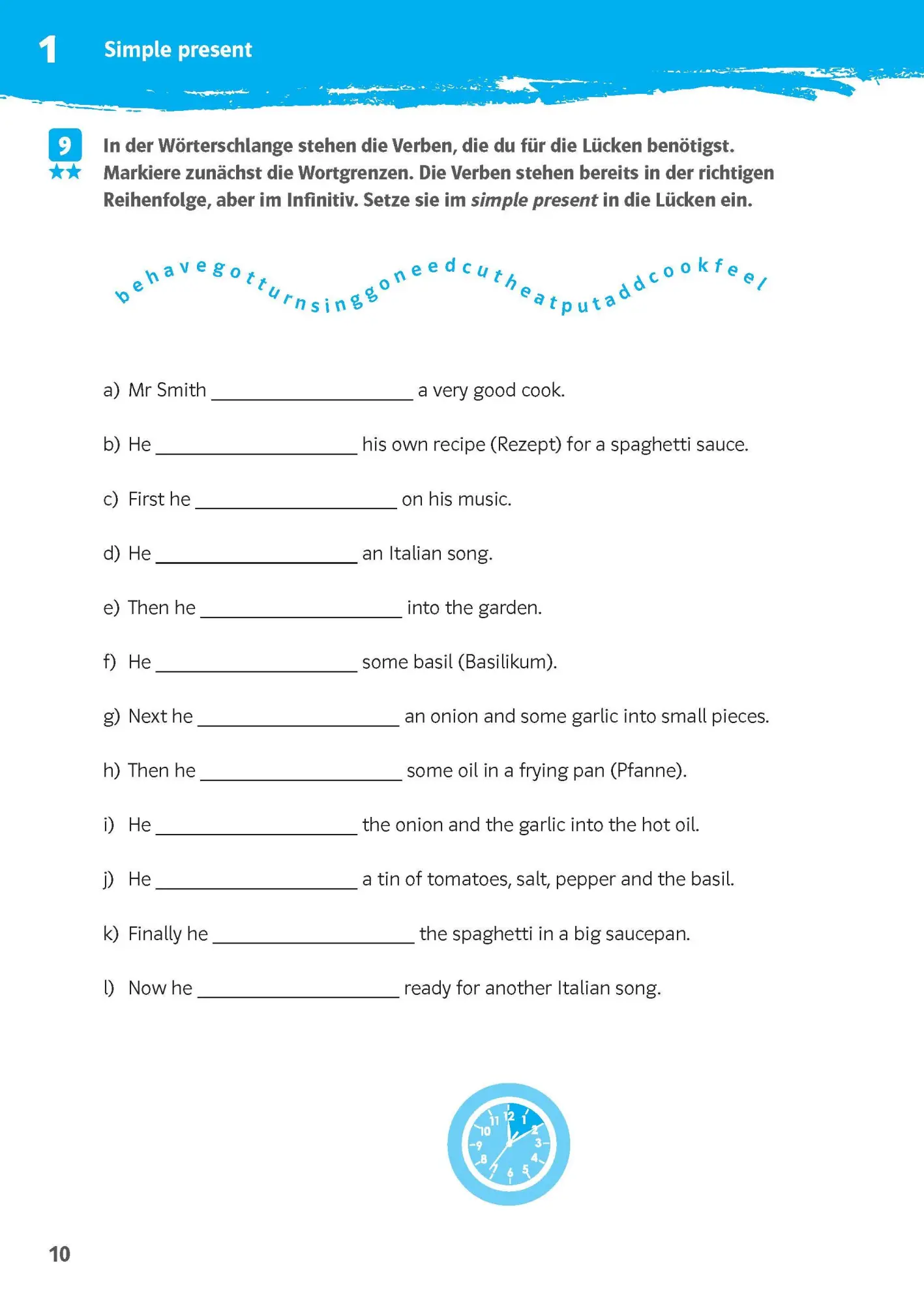 Bild: 9783129276259 | Klett 10-Minuten-Training Englisch Simple Present und Present...