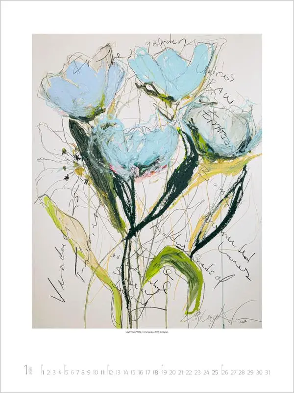Bild: 9783731886259 | Botanical Art 2026 | Verlag Korsch | Kalender | 14 S. | Deutsch | 2026