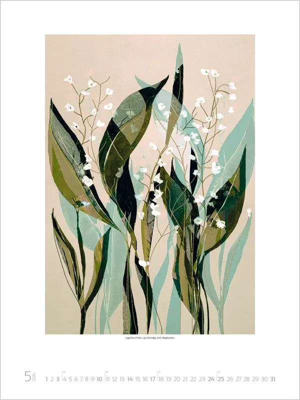 Bild: 9783731886259 | Botanical Art 2026 | Verlag Korsch | Kalender | 14 S. | Deutsch | 2026