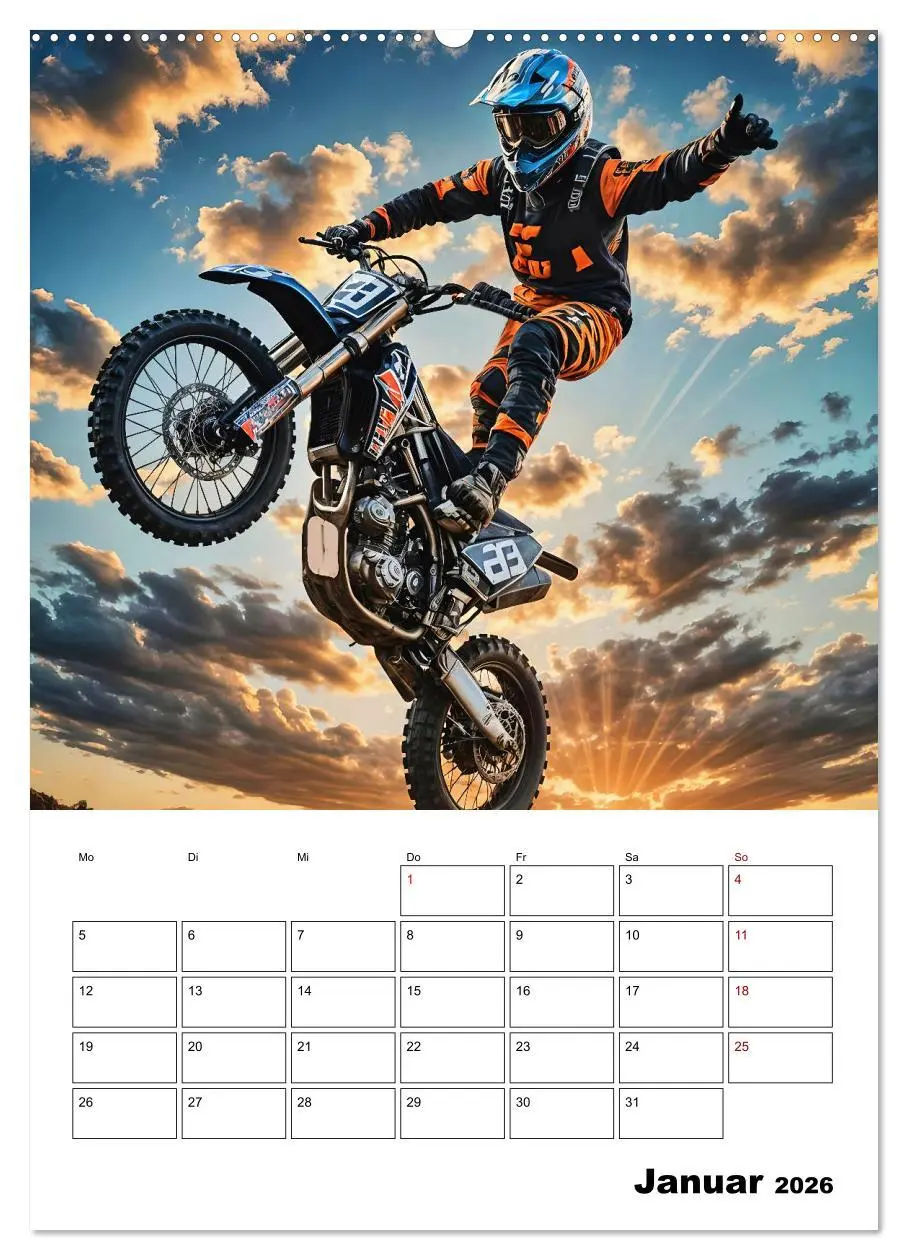 Bild: 9783457266359 | Vollgas und Adrenalin - Motocross-Action pur! (hochwertiger Premium...