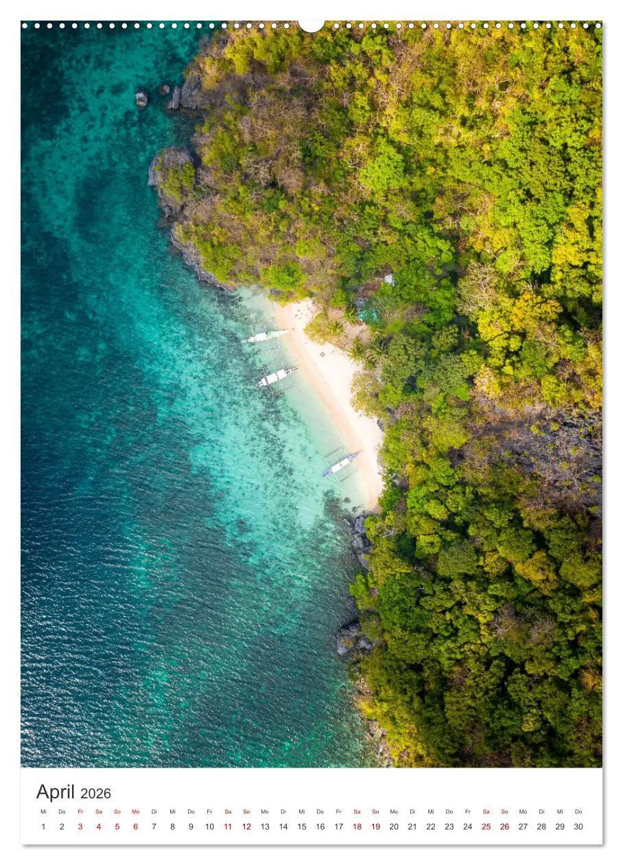 Bild: 9783516356359 | Philippinen - Ein wahres Inselparadies. (Wandkalender 2026 DIN A2...