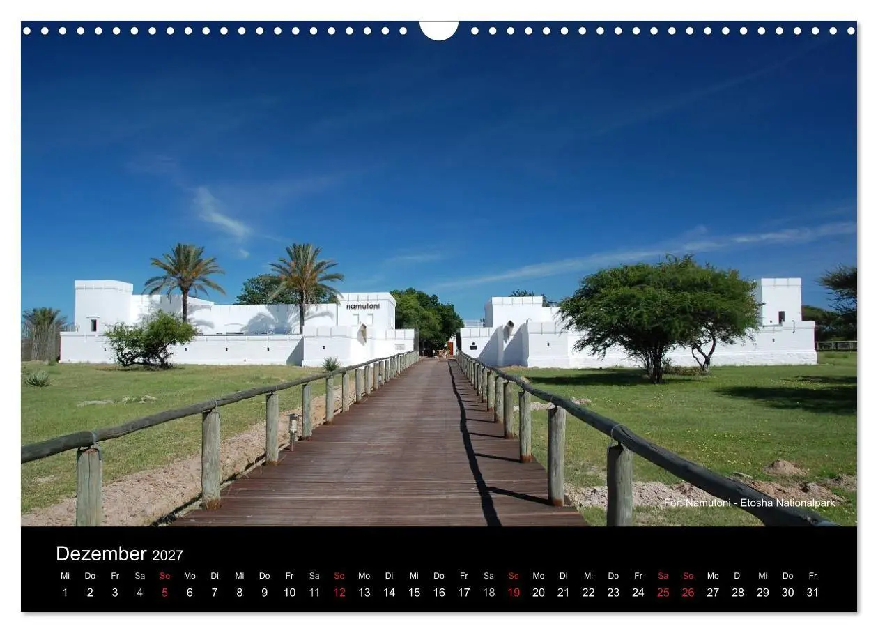 Bild: 9783594196359 | Namibia (Wandkalender 2027 DIN A3 quer), CALVENDO Monatskalender
