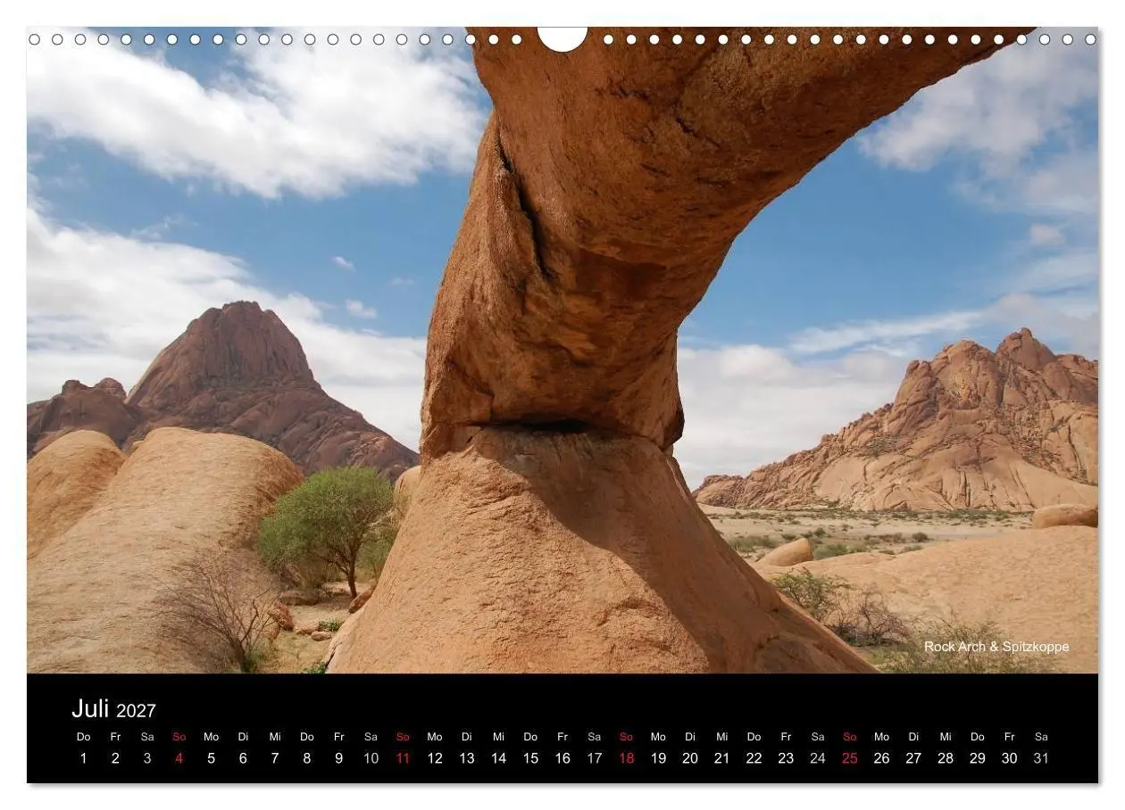 Bild: 9783594196359 | Namibia (Wandkalender 2027 DIN A3 quer), CALVENDO Monatskalender
