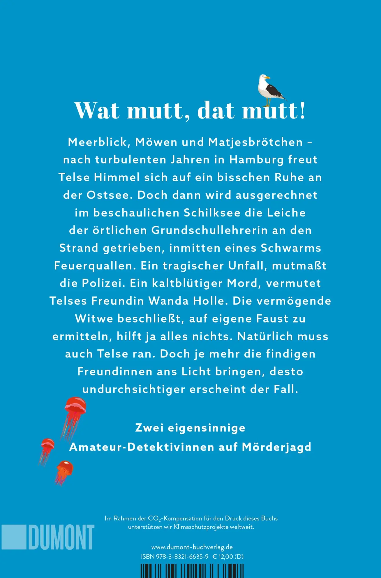 Rückseite: 9783832166359 | Quallenplage | Ein Ostsee-Krimi | Susanne Bergstedt | Taschenbuch