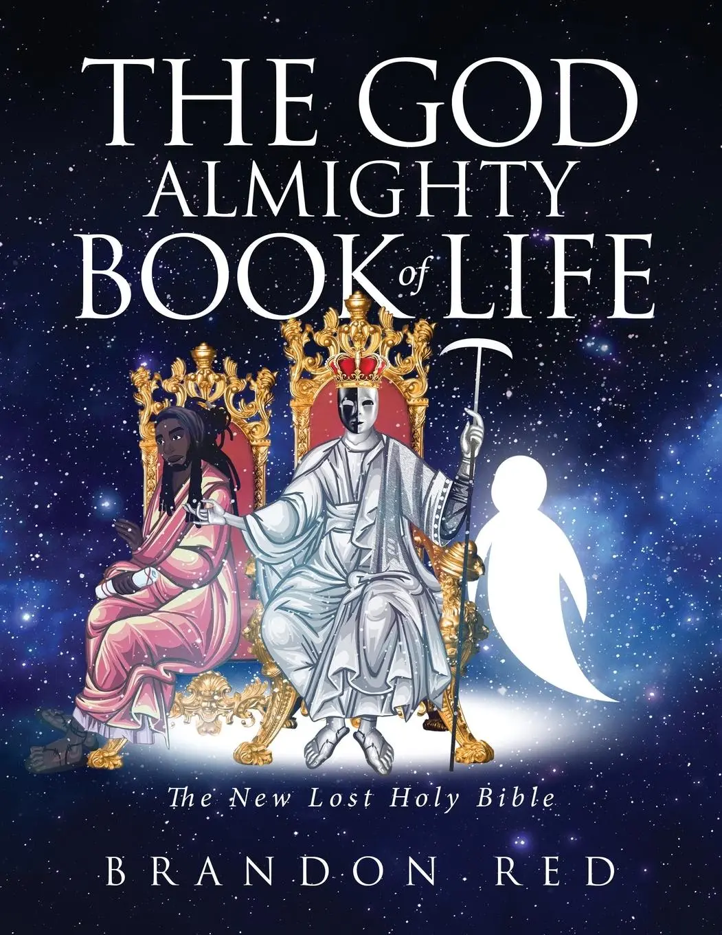 Cover: 9781647536459 | The God Almighty Book of Life | The New Lost Holy Bible | Brandon Red