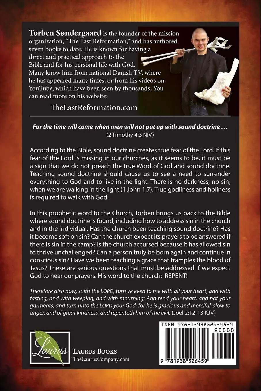 Rückseite: 9781938526459 | Sound Doctrine | Teaching that leads to true fear of the Lord | Buch