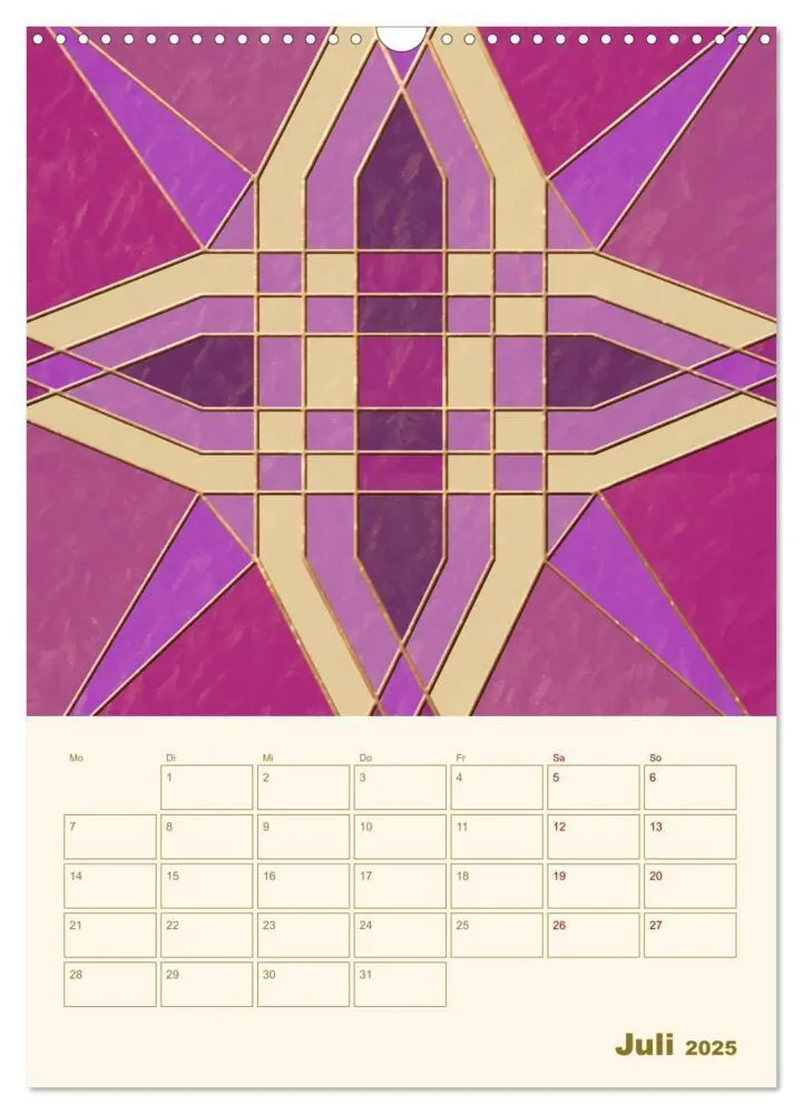Bild: 9783435856459 | Art Deco Planer (Wandkalender 2025 DIN A3 hoch), CALVENDO...