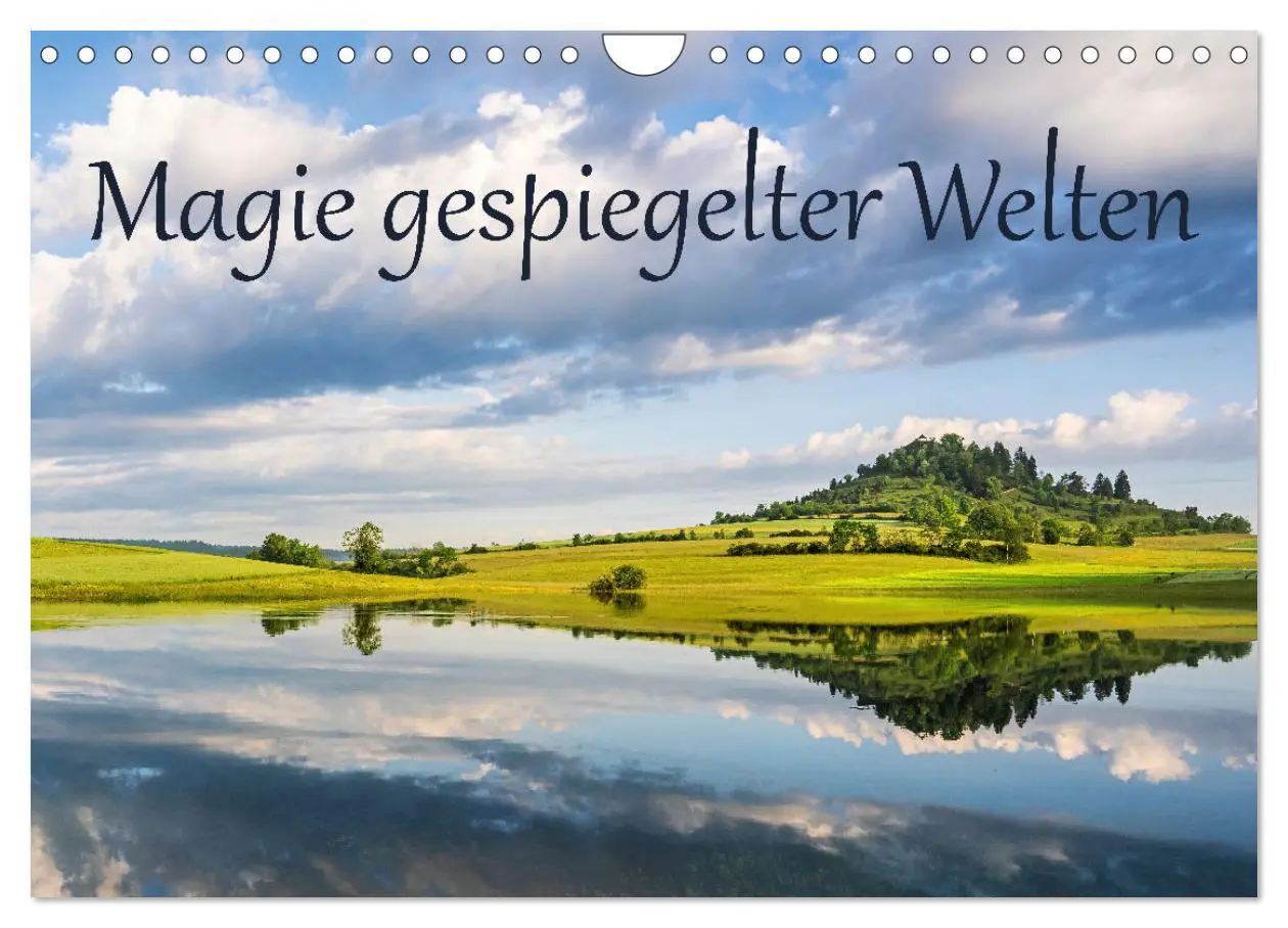 Cover: 9783457326459 | Magie gespiegelter Welten (Wandkalender 2026 DIN A4 quer), CALVENDO...