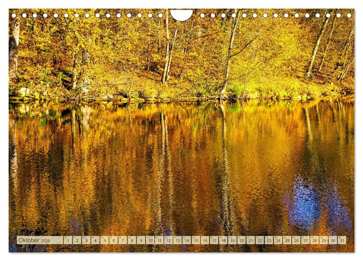 Bild: 9783457326459 | Magie gespiegelter Welten (Wandkalender 2026 DIN A4 quer), CALVENDO...