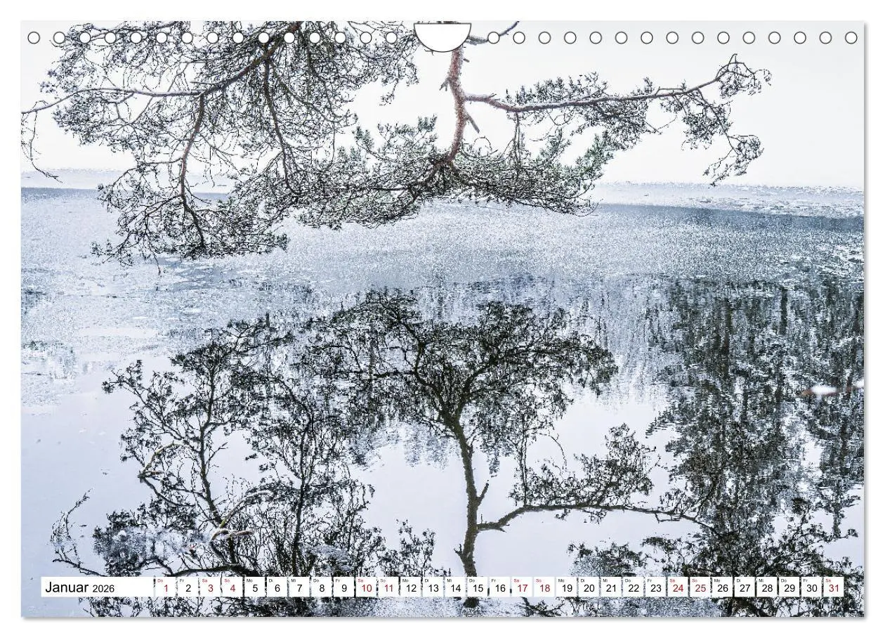 Bild: 9783457326459 | Magie gespiegelter Welten (Wandkalender 2026 DIN A4 quer), CALVENDO...