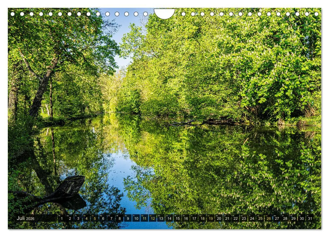 Bild: 9783457326459 | Magie gespiegelter Welten (Wandkalender 2026 DIN A4 quer), CALVENDO...