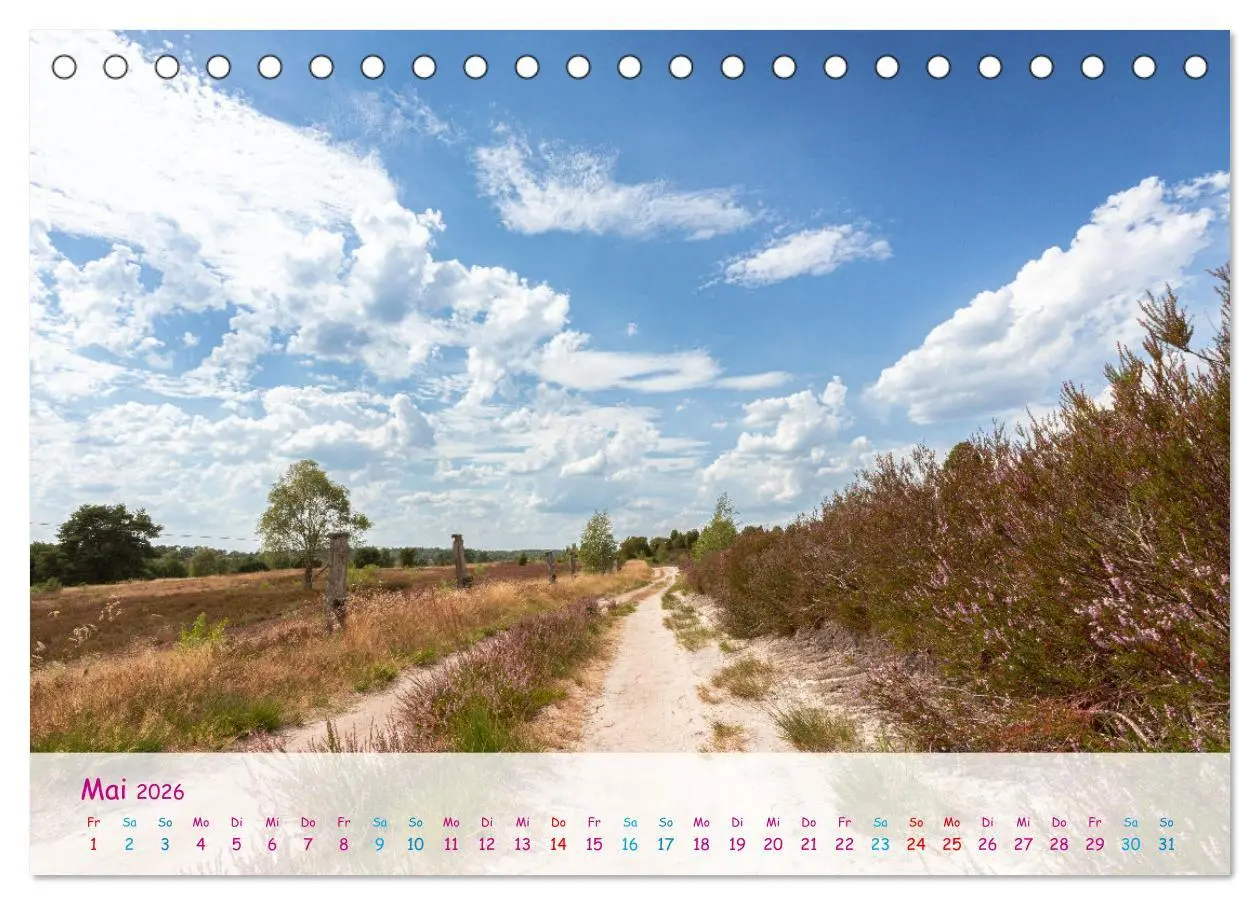Bild: 9783457566459 | Im Herzen der Lüneburger Heide (Tischkalender 2026 DIN A5 quer),...