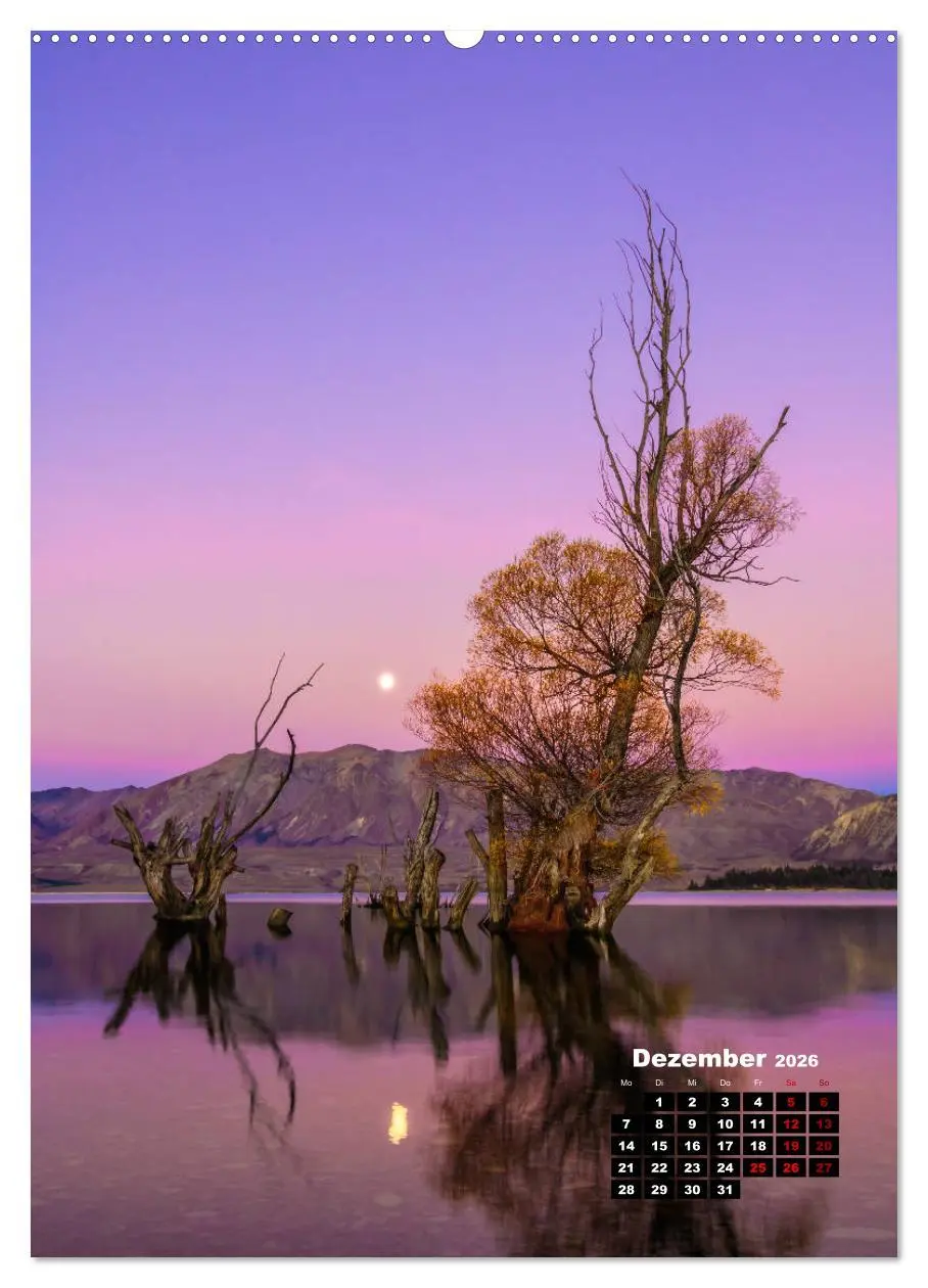 Bild: 9783516416459 | Neuseeland, Inseln der Träume (Wandkalender 2026 DIN A2 hoch),...