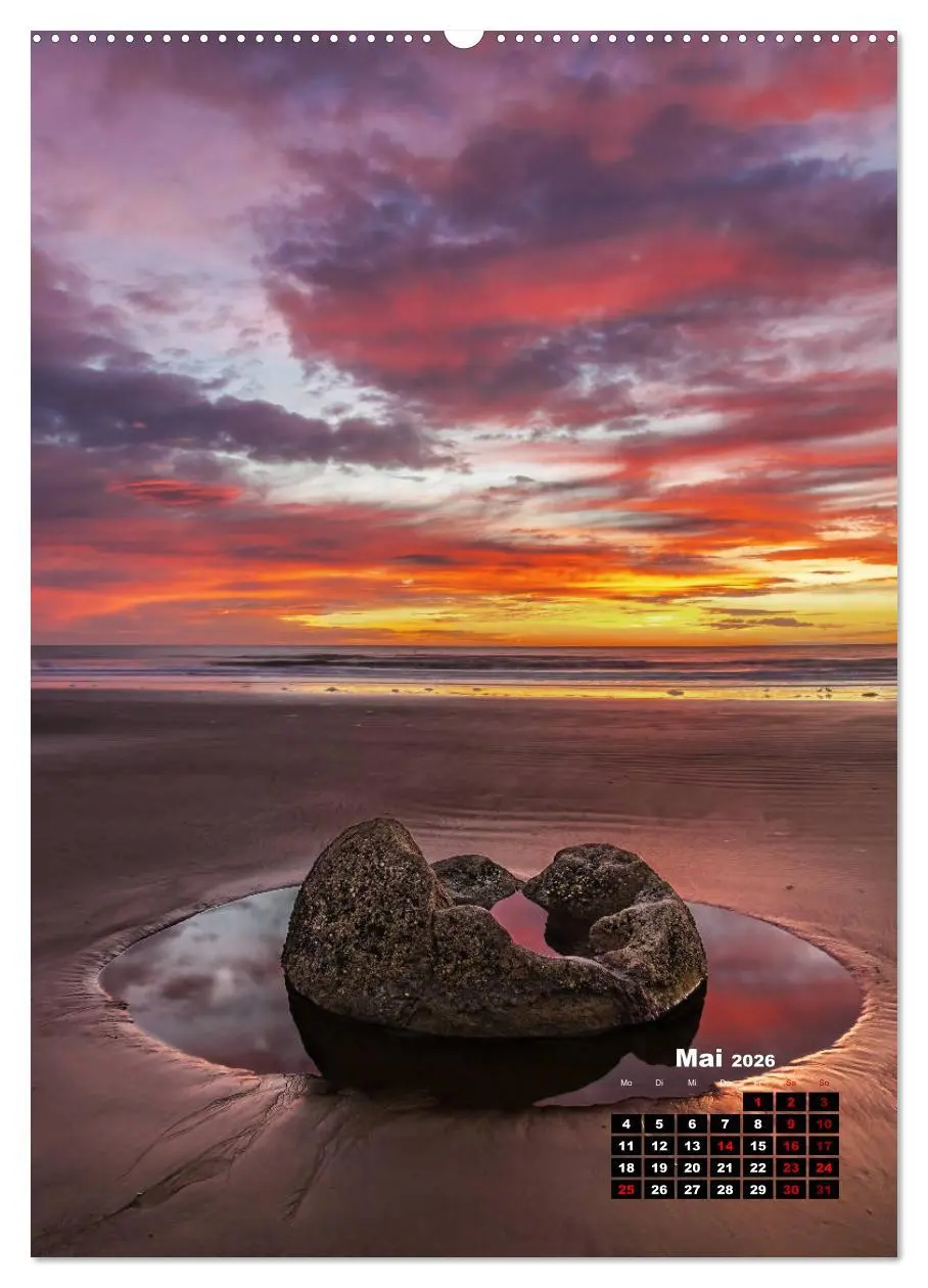 Bild: 9783516416459 | Neuseeland, Inseln der Träume (Wandkalender 2026 DIN A2 hoch),...