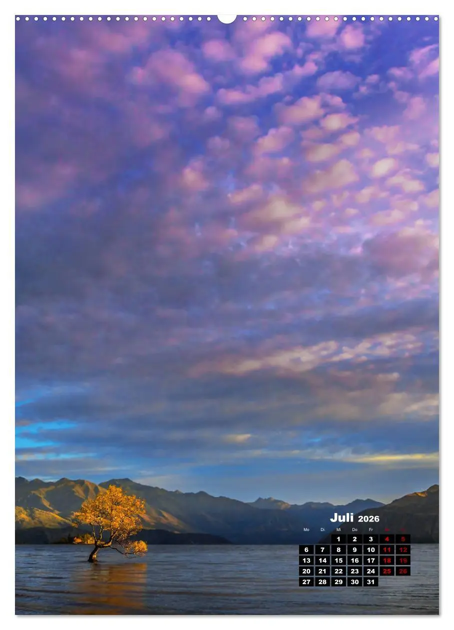 Bild: 9783516416459 | Neuseeland, Inseln der Träume (Wandkalender 2026 DIN A2 hoch),...