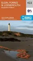Cover: 9780319246559 | Elgin, Forres and Lossiemouth | Ordnance Survey | (Land-)Karte | 2015