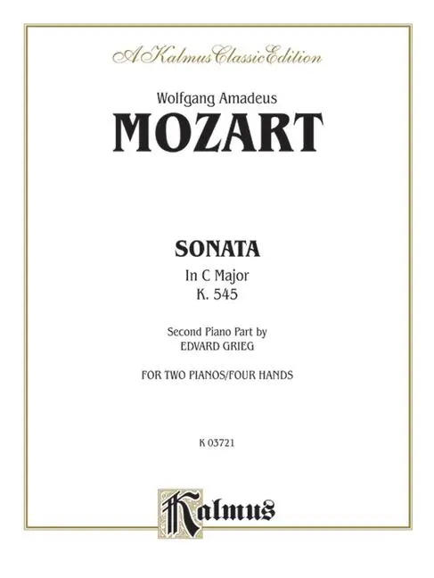 Cover: 9780711976559 | Sonata in C Major, K. 545 | Frederick M. Noad | Taschenbuch | Buch
