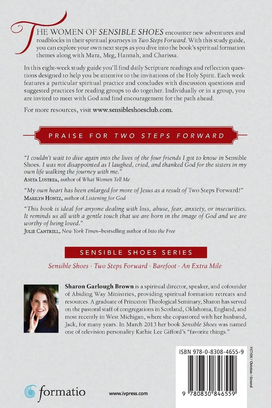 Rückseite: 9780830846559 | Two Steps Forward Study Guide | Sharon Garlough Brown | Taschenbuch
