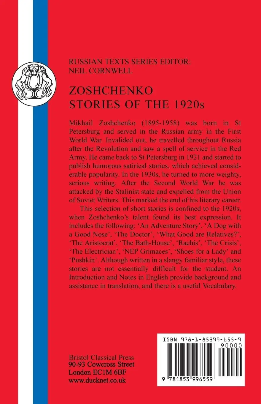 Rückseite: 9781853996559 | Zoshchenko | Stories of the 1920s | A. B. Murphy (u. a.) | Taschenbuch