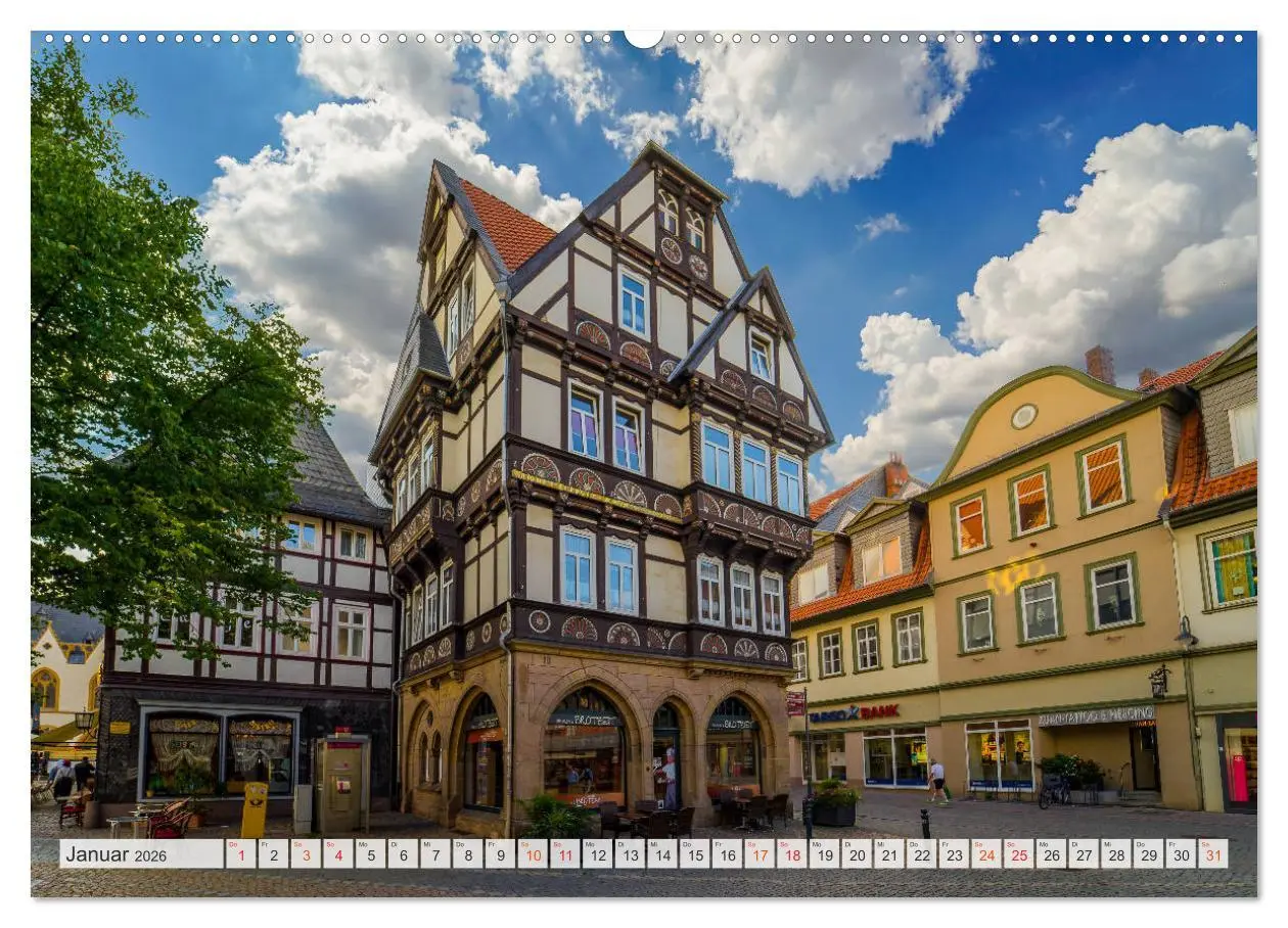 Bild: 9783457936559 | Goslar Impressionen (Wandkalender 2026 DIN A2 quer), CALVENDO...