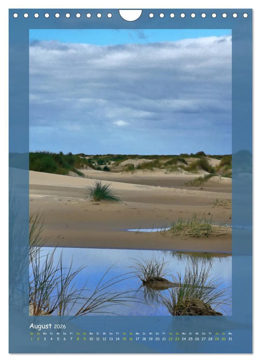 Bild: 9783516406559 | Texel sehen und verlieben (Wandkalender 2026 DIN A4 hoch), CALVENDO...