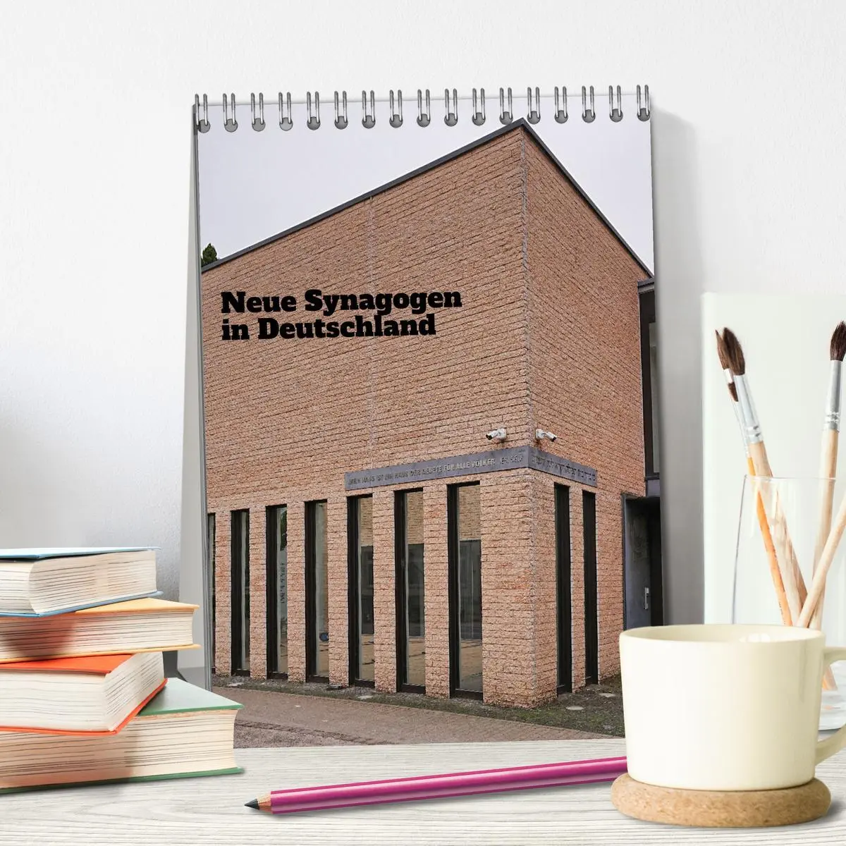 Bild: 9783516646559 | Neue Synagogen in Deutschland (Tischkalender 2026 DIN A5 hoch),...