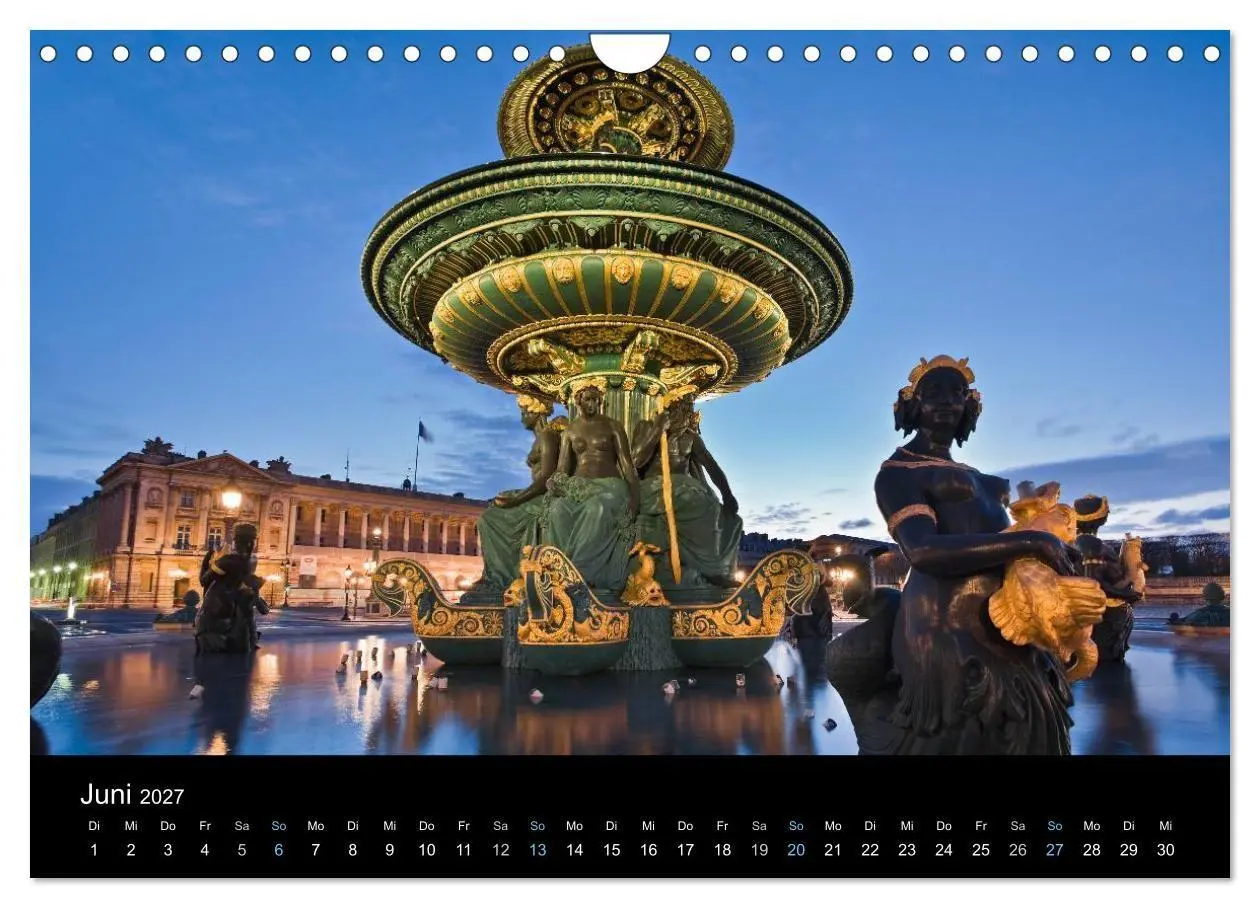 Bild: 9783569976559 | Paris bei Nacht 2027 (Wandkalender 2027 DIN A4 quer), CALVENDO...