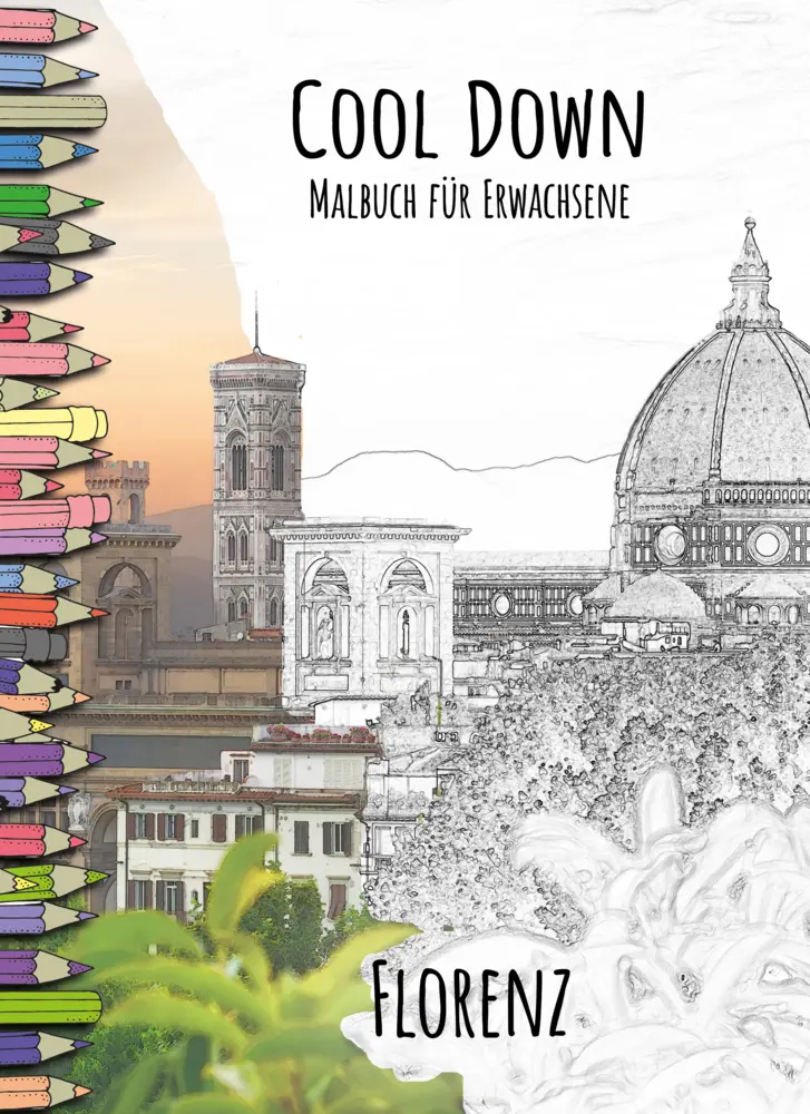 Cover: 4260068866659 | Cool Down Malbuch für Erwachsene: Florenz | York P. Herpers | Buch