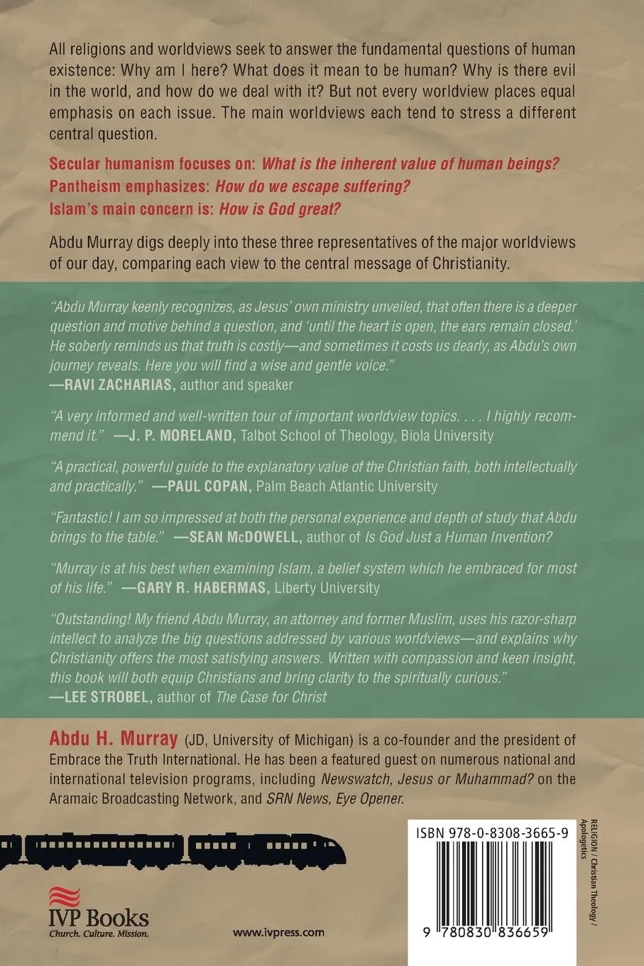 Rückseite: 9780830836659 | Grand Central Question | Abdu H. Murray | Taschenbuch | Englisch | IVP