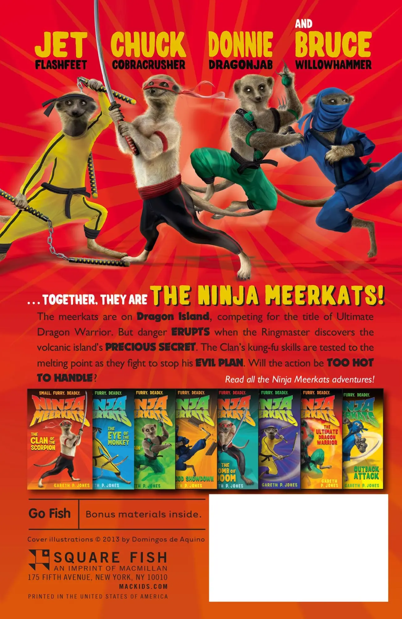 Rückseite: 9781250046659 | NINJA MEERKATS (#7) THE ULTIMATE DR | Gareth Jones | Taschenbuch