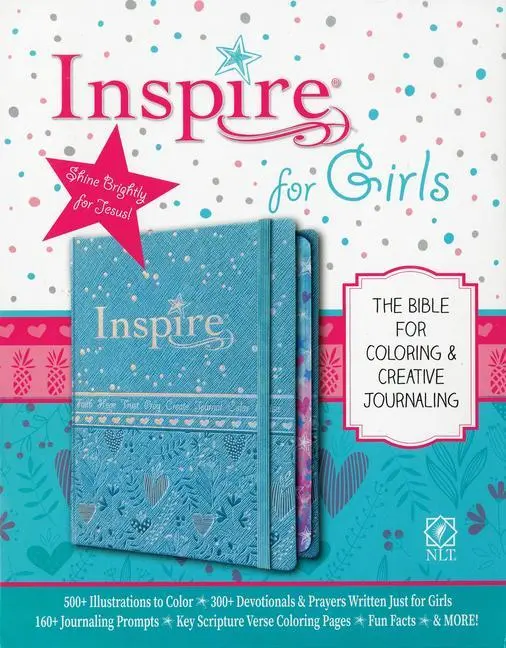 Cover: 9781496426659 | Inspire Bible for Girls NLT | Tyndale | Buch | Leder | Englisch | 2018