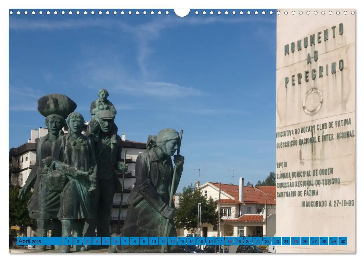 Bild: 9783457616659 | Wallfahrt nach Fatima (Wandkalender 2026 DIN A3 quer), CALVENDO...