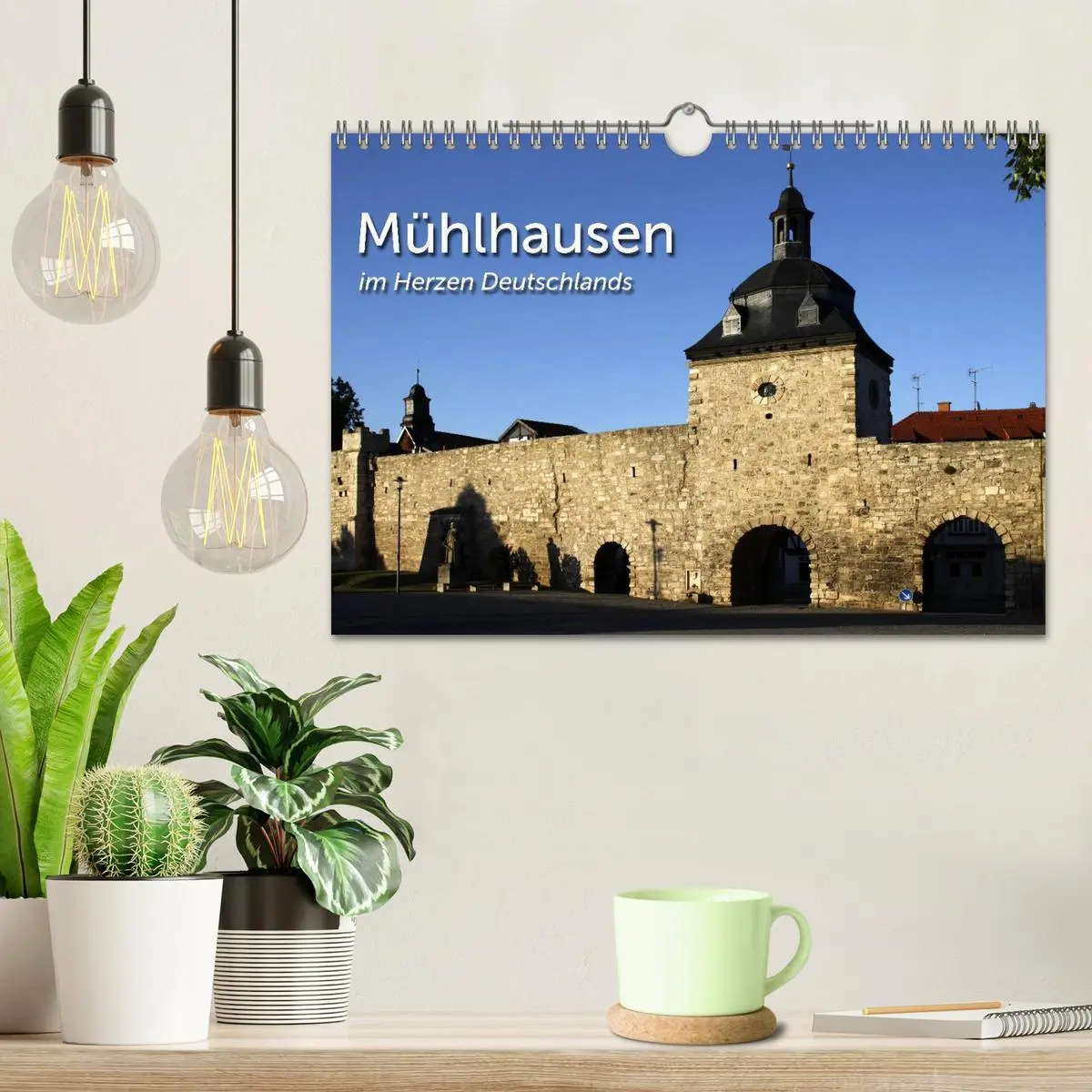 Bild: 9783516186659 | Mühlhausen (Wandkalender 2026 DIN A4 quer), CALVENDO Monatskalender