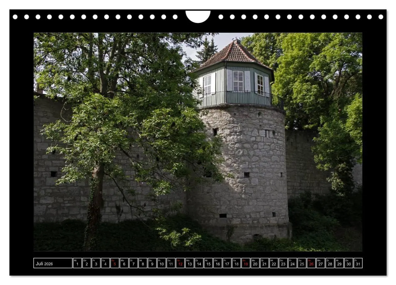 Bild: 9783516186659 | Mühlhausen (Wandkalender 2026 DIN A4 quer), CALVENDO Monatskalender