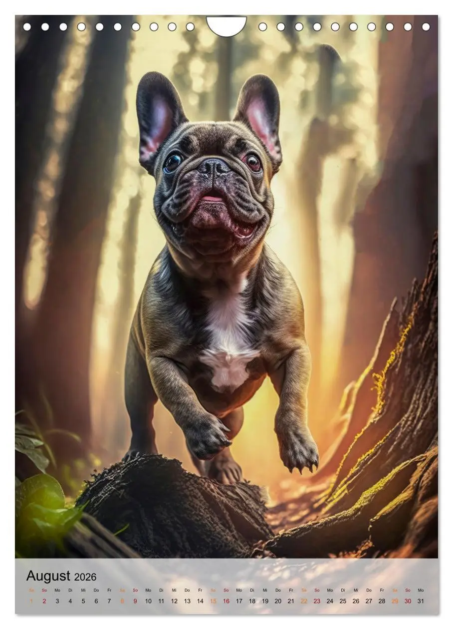 Bild: 9783516326659 | Französische Bulldogge - ein Hund für die Familie (Wandkalender...