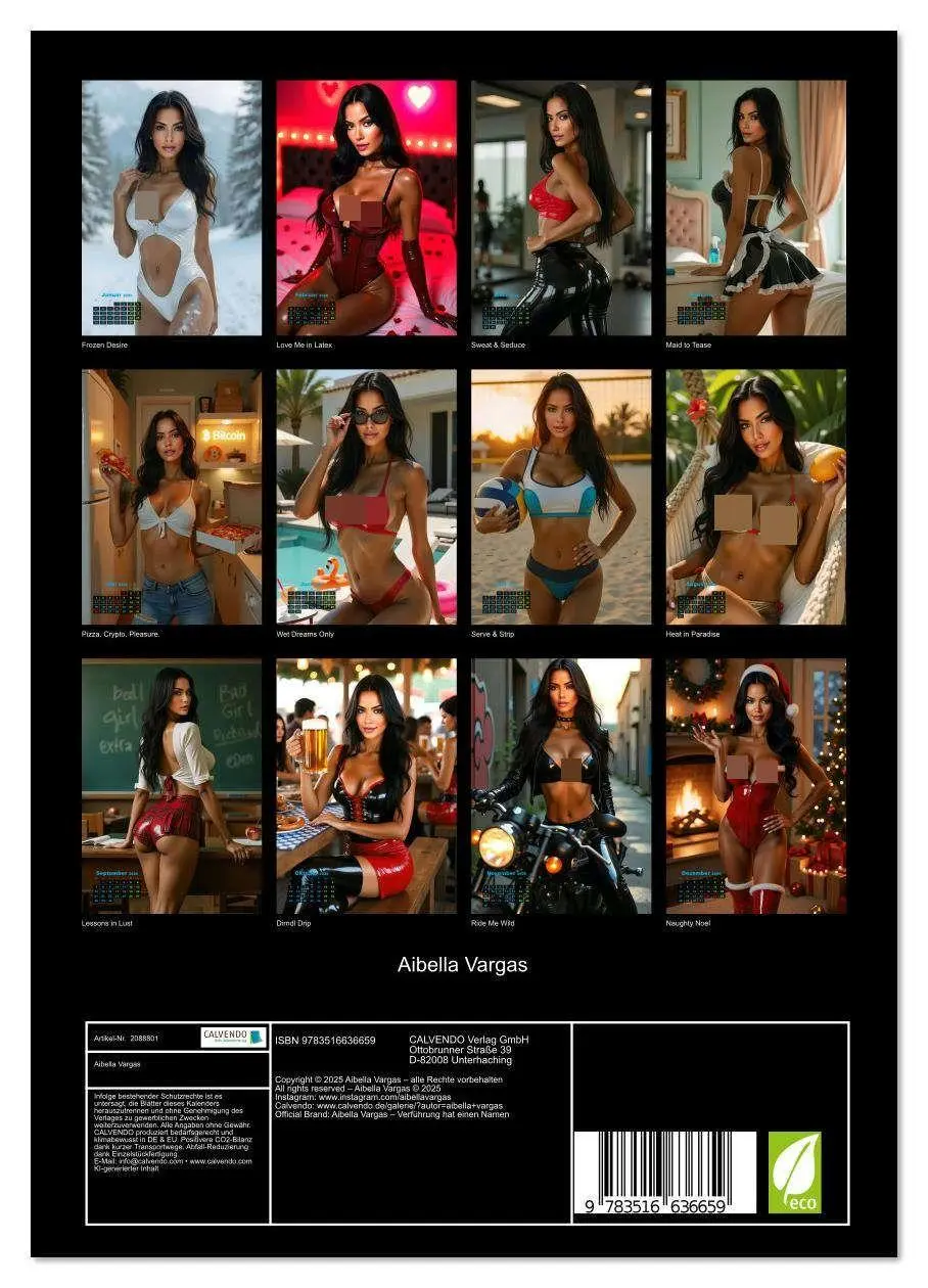 Bild: 9783516636659 | Aibella Vargas (Wandkalender 2026 DIN A4 hoch), CALVENDO...