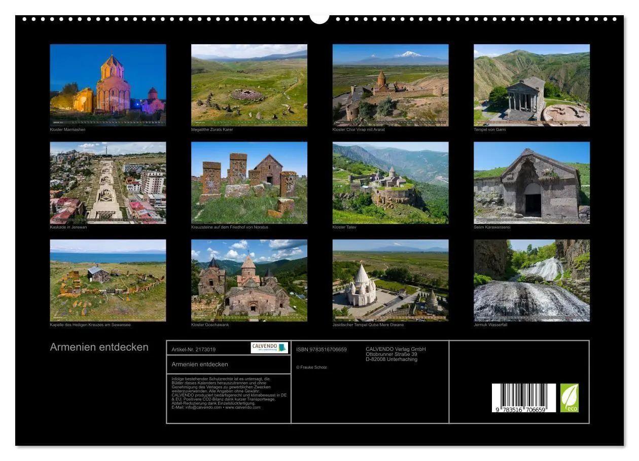 Bild: 9783516706659 | Armenien entdecken (hochwertiger Premium Wandkalender 2026 DIN A2...
