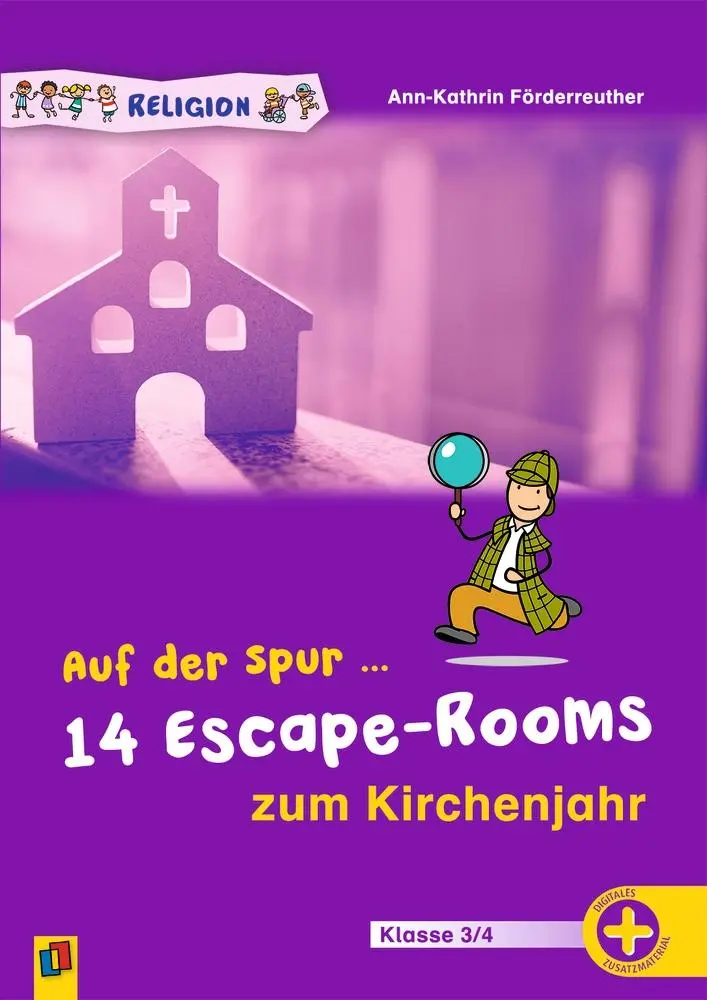 Cover: 9783834666659 | Auf der Spur ... 14 Escape-Rooms zum Kirchenjahr | Förderreuther