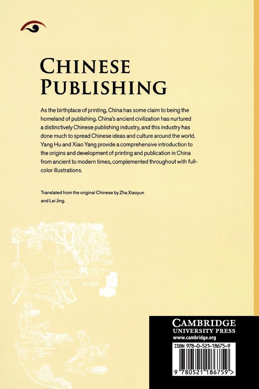 Rückseite: 9780521186759 | Chinese Publishing | Hu Yang (u. a.) | Taschenbuch | Englisch | 2019