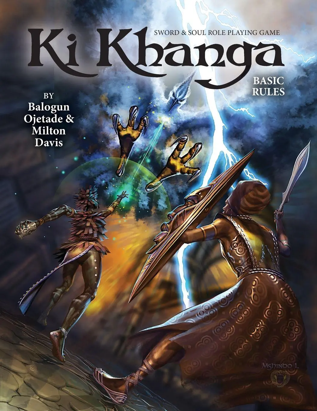 Cover: 9780996016759 | Ki Khanga Sword and Soul Role Playing Game | Basic Rules | Taschenbuch
