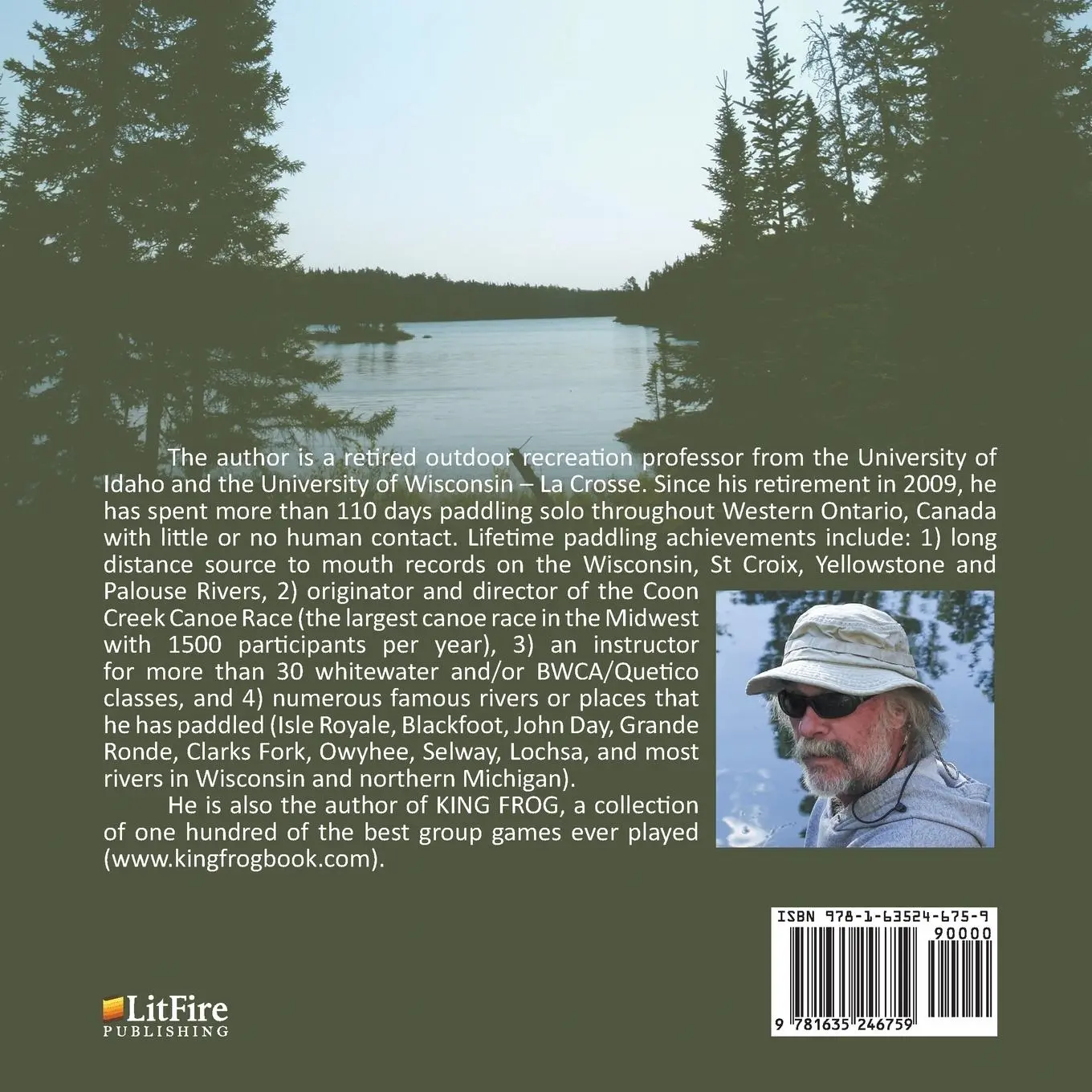 Rückseite: 9781635246759 | Alone in a Canoe | Michael Kinziger | Taschenbuch | Englisch | 2017