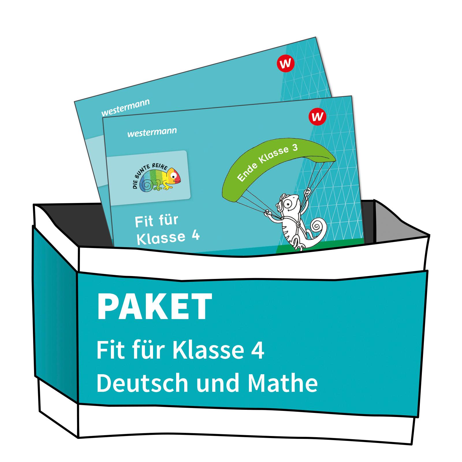Cover: 9783141176759 | DIE BUNTE REIHE - Deutsch/Mathematik. Paket Fit für Klasse 4 (2 Hefte)