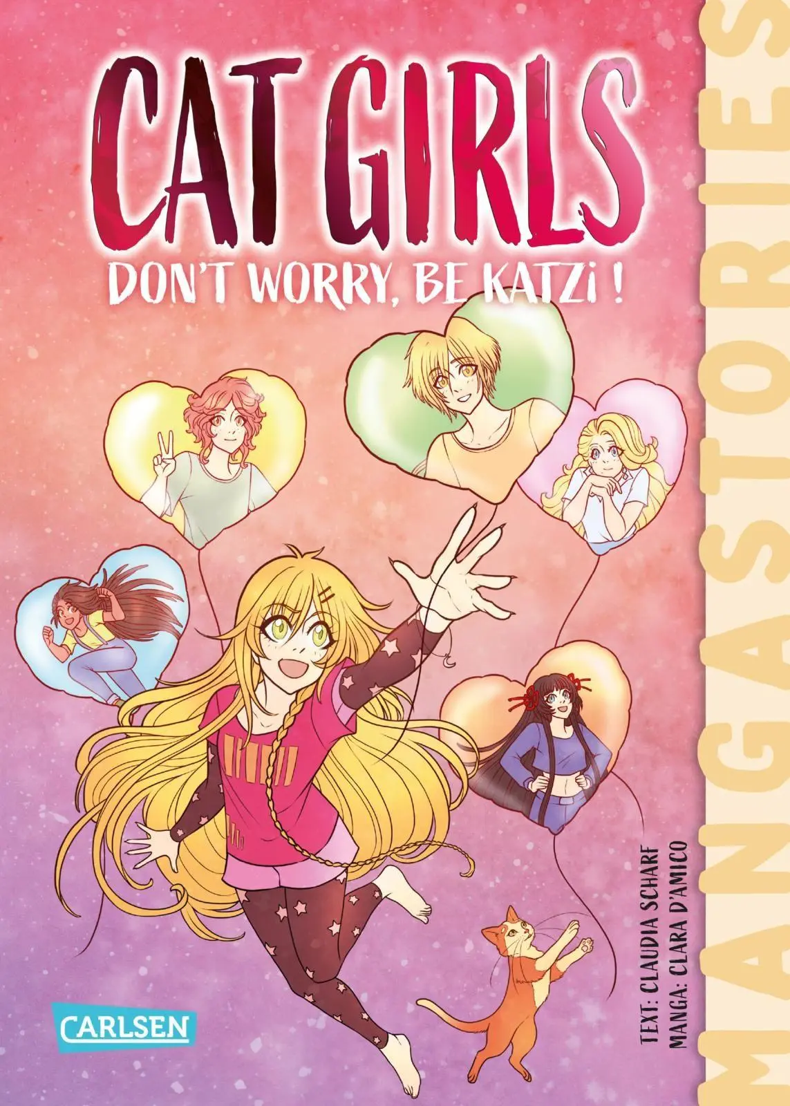 Cover: 9783551656759 | CAT GIRLS Band 4: Don't worry, be Katzi! | Claudia Scharf | Buch