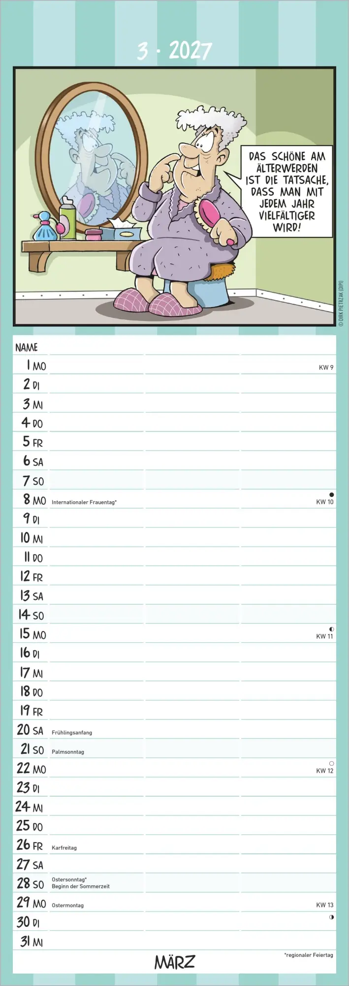Bild: 4069095016859 | Rentner-Kalender 2027 | Neumann Verlage GmbH &amp; Co KG | Kalender | 2027