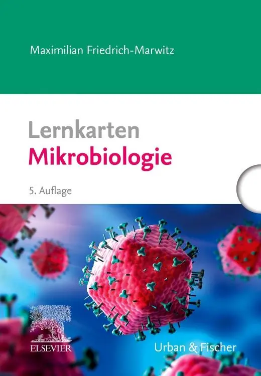 Cover: 9783437416859 | Lernkarten Mikrobiologie | Maximilian Friedrich-Marwitz | Box | VIII