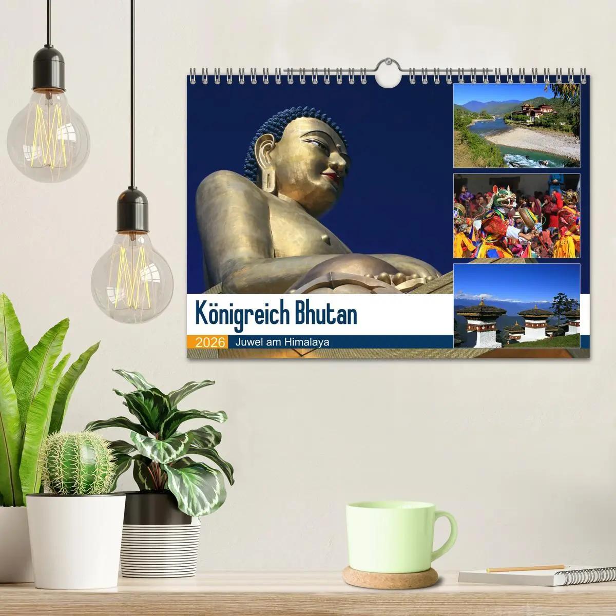 Bild: 9783457836859 | Königreich Bhutan - Juwel am Himalaya (Wandkalender 2026 DIN A4...