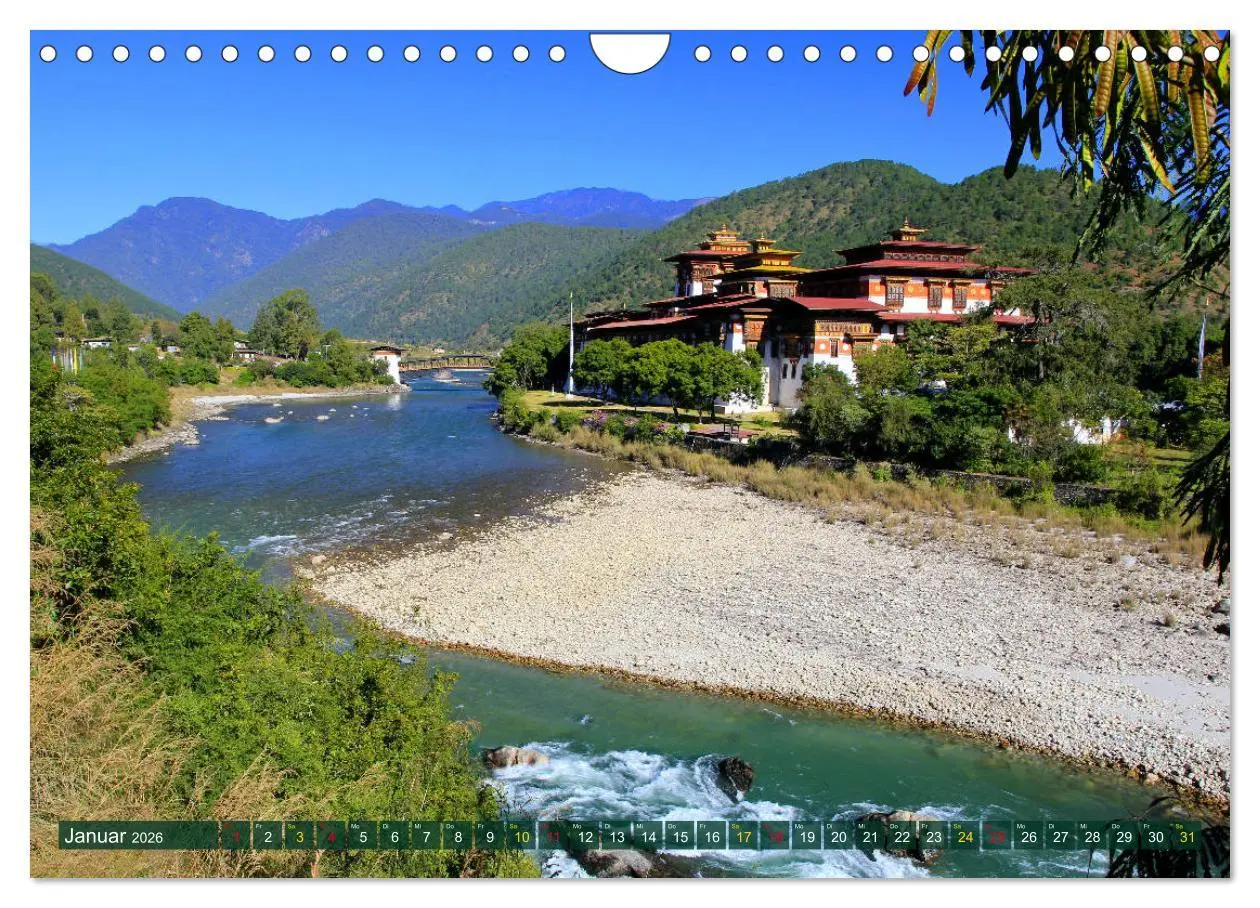 Bild: 9783457836859 | Königreich Bhutan - Juwel am Himalaya (Wandkalender 2026 DIN A4...