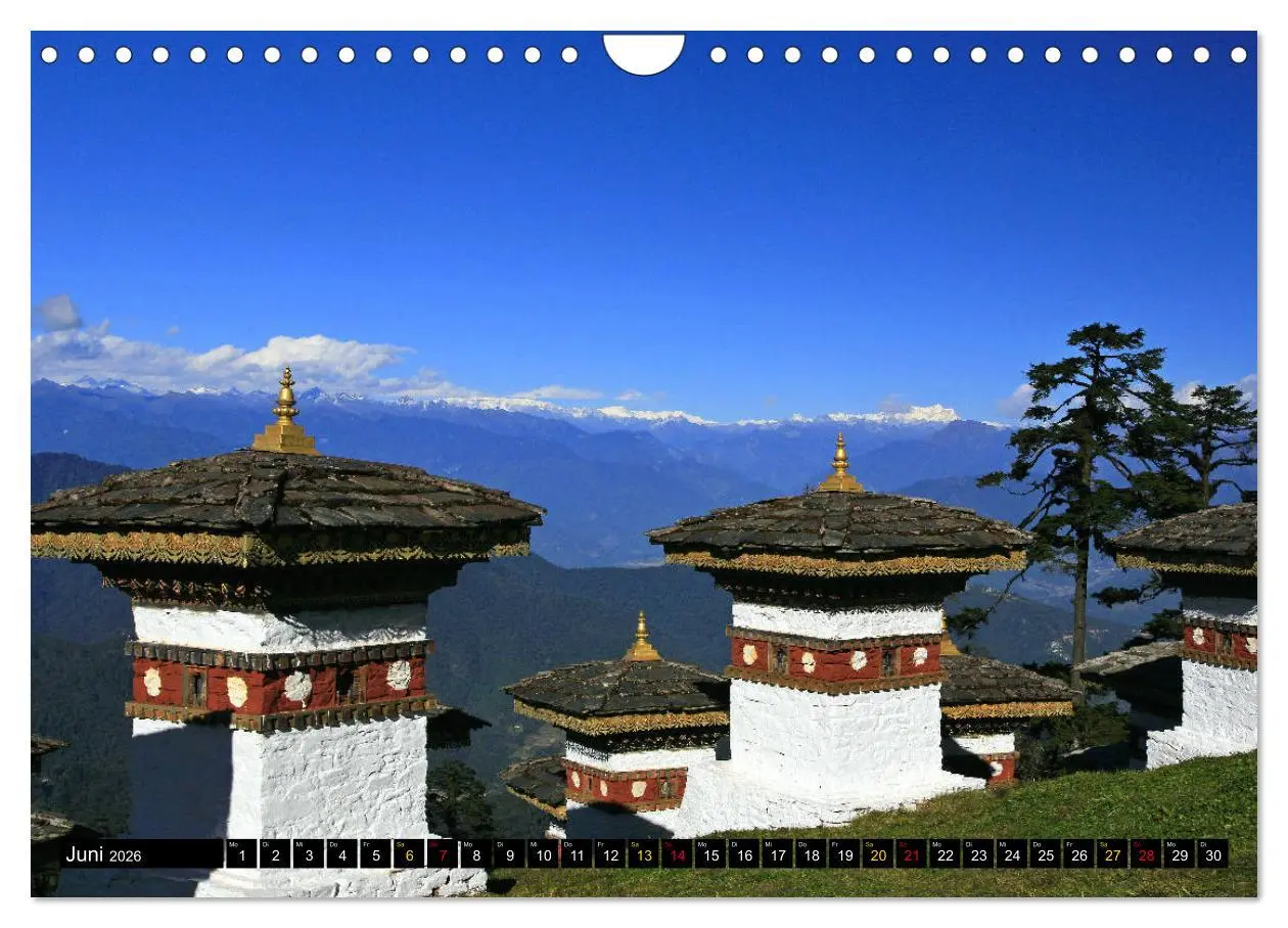 Bild: 9783457836859 | Königreich Bhutan - Juwel am Himalaya (Wandkalender 2026 DIN A4...